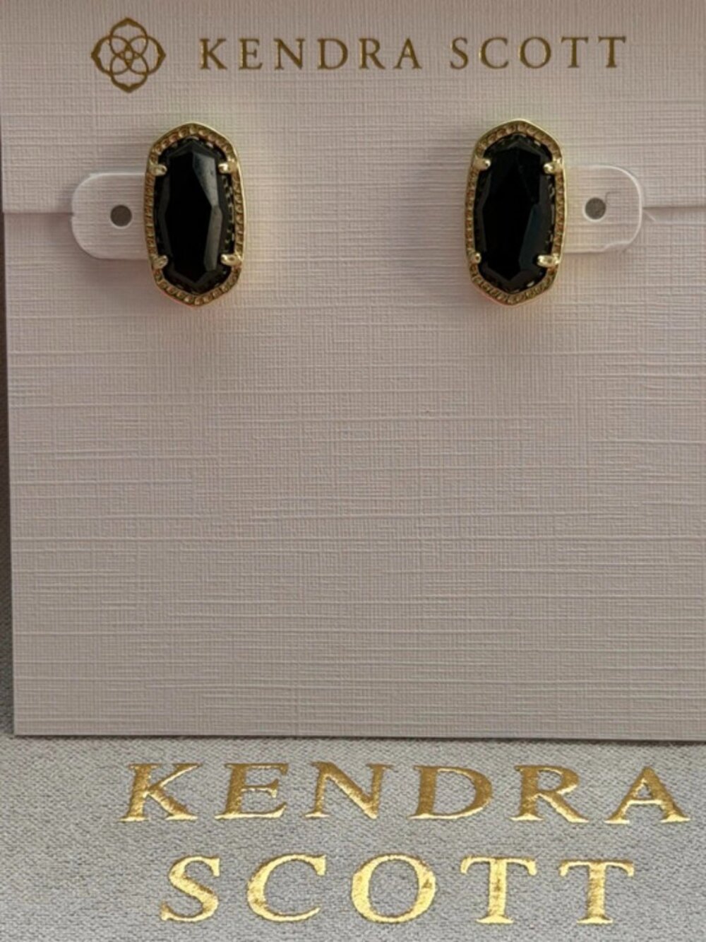 Kendra Scott black earrings